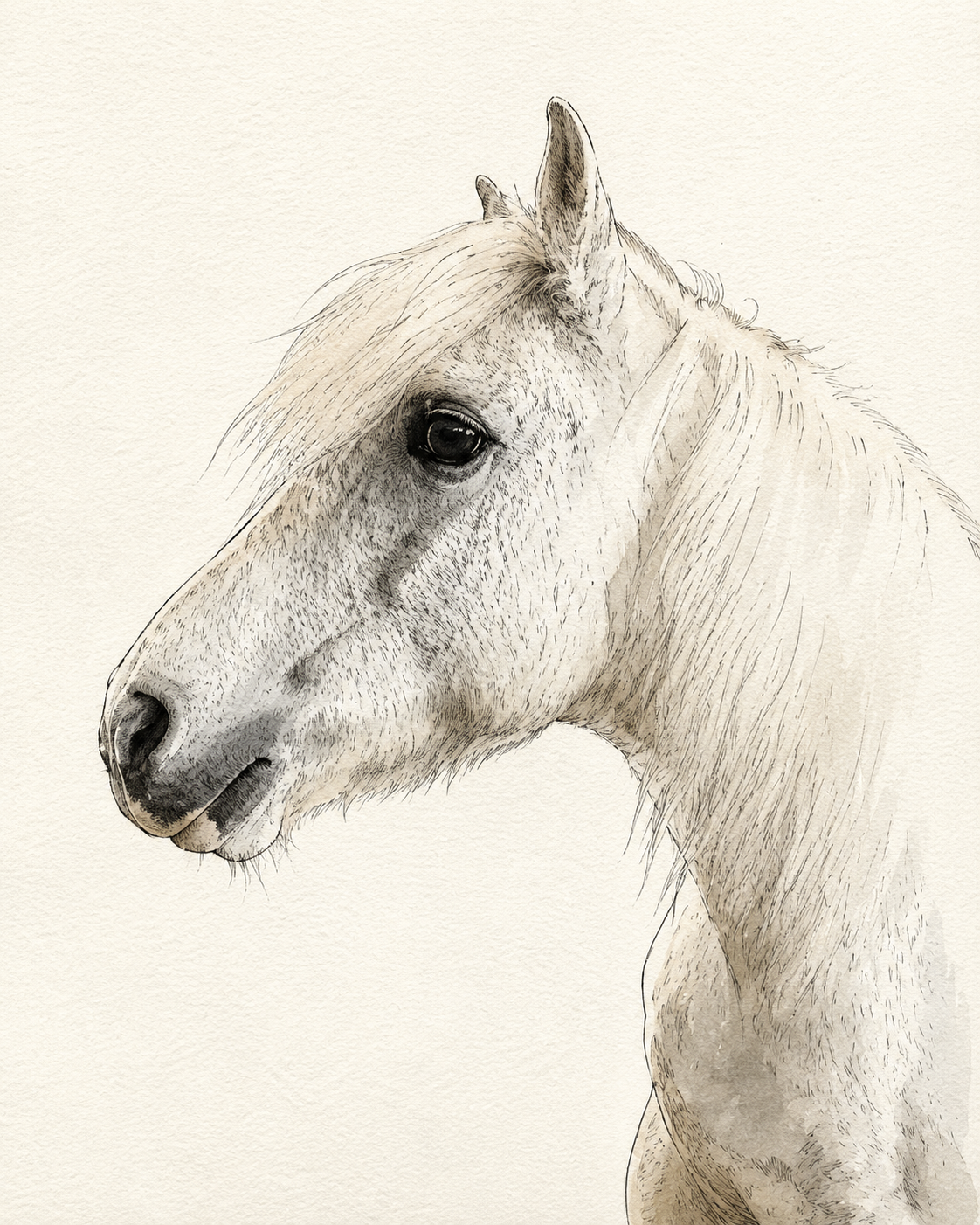 Custom Pet Portrait – Fine Art Print