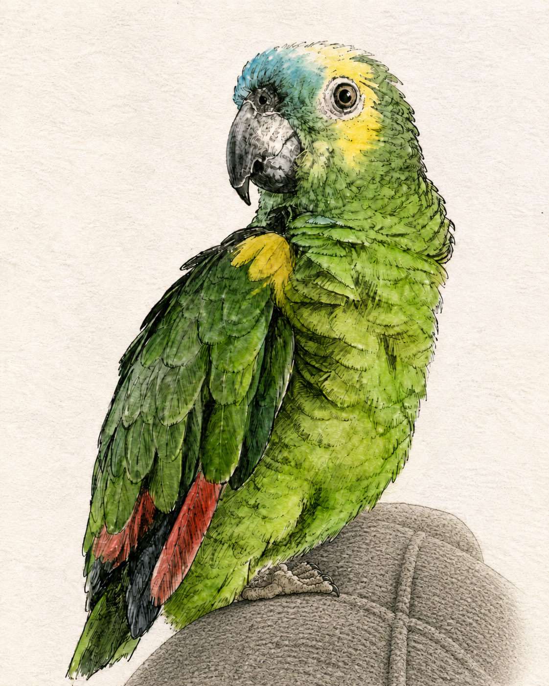 Custom Pet Portrait – Fine Art Print