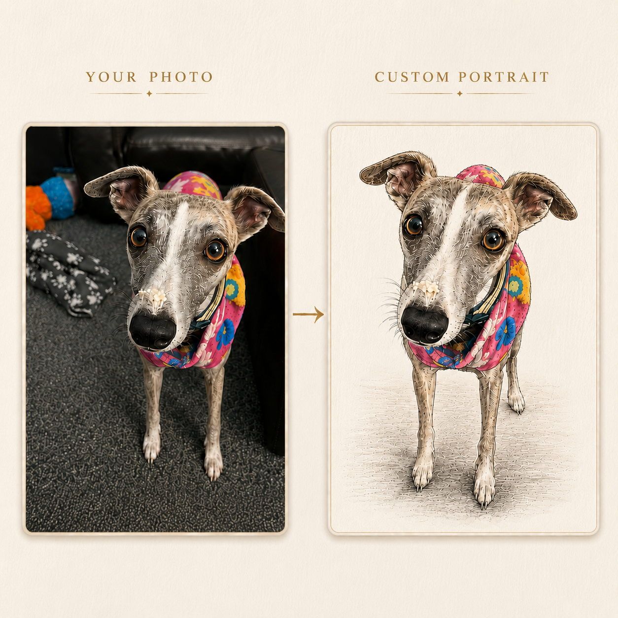 Custom Digital Pet Artwork